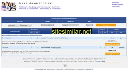 travel-insurance.de alternative sites