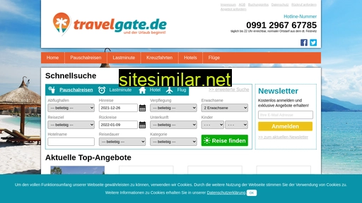 travelgate.de alternative sites