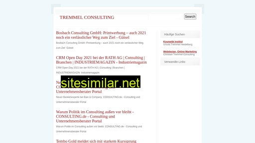 tremmel-consulting.de alternative sites