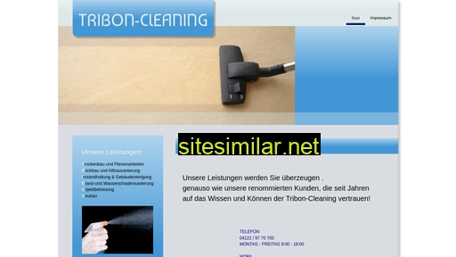 Tribon-cleaning similar sites