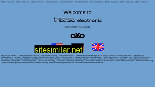 Tribotec-electronic similar sites