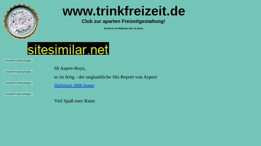 Trinkfreizeit similar sites