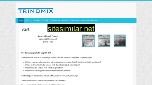 trinomix.de alternative sites