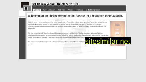 trockenbau-boehm.de alternative sites