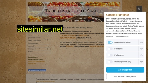 trockenfruechte-kimich.de alternative sites