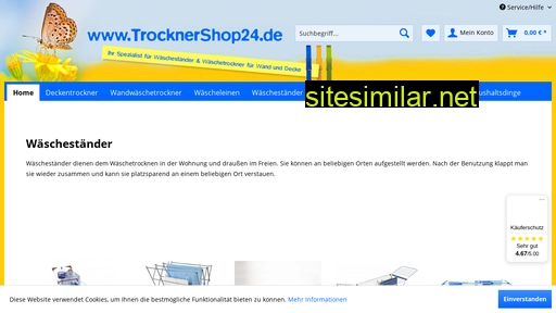 Trocknershop24 similar sites