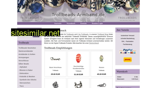Trollbeads-armband similar sites