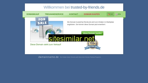 Trusted-by-friends similar sites