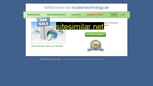Trusted-technology similar sites