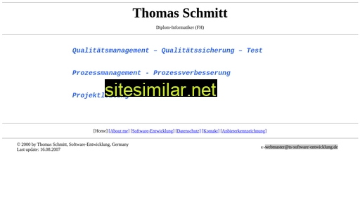 tschmitt.de alternative sites
