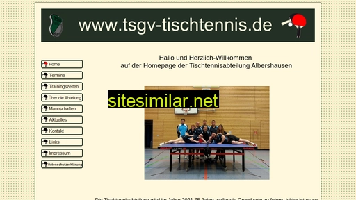 Tsgv-tischtennis similar sites
