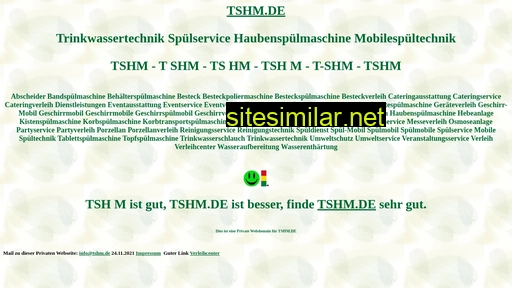 Tshm similar sites