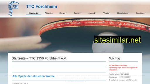 ttcforchheim.de alternative sites