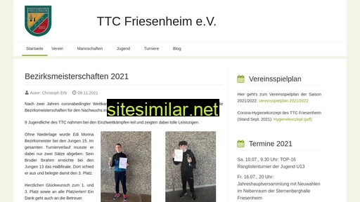ttc-friesenheim.de alternative sites