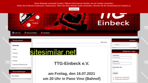 ttg-einbeck.de alternative sites