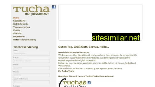 Tucha-restaurant similar sites