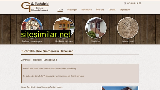 tuchtfeld-zimmerei.de alternative sites