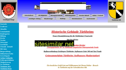 Tuerkheim-alb similar sites