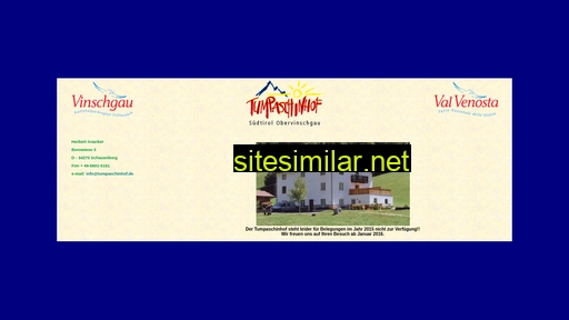 Tumpaschinhof similar sites