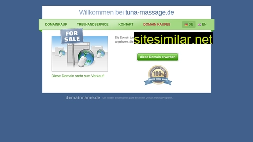 tuna-massage.de alternative sites