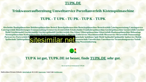 tupk.de alternative sites