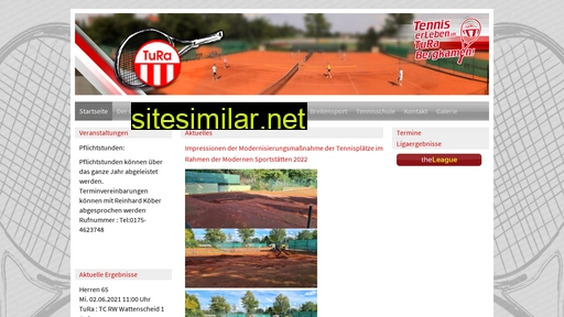 tura-tennis.de alternative sites