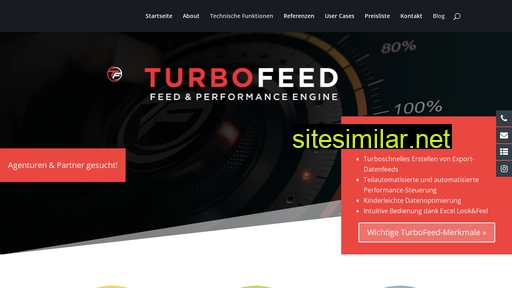 turbofeed.de alternative sites