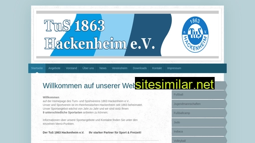 tushackenheim.de alternative sites