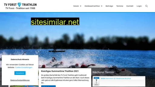 tvforst-triathlon.de alternative sites