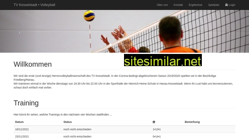 Tvkesselstadt-volleyball similar sites