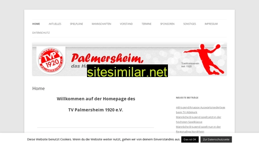 tv-palmersheim.de alternative sites