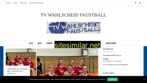 tvw-faustball.de alternative sites