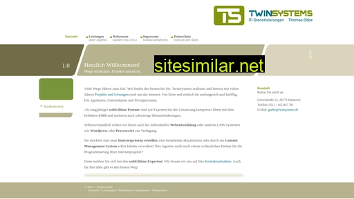 Twinsystems similar sites
