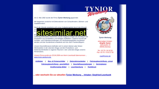 tynior.de alternative sites