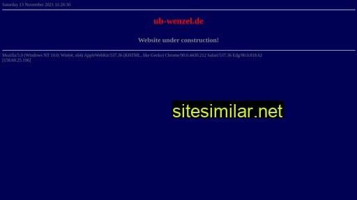 ub-wenzel.de alternative sites
