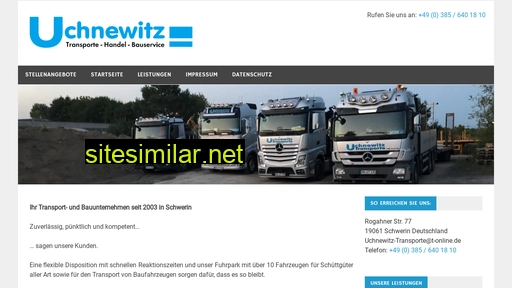 uchnewitz-transporte.de alternative sites