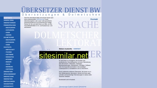 uebersetzung-dolmetschen.de alternative sites