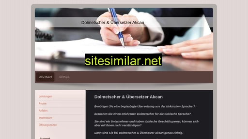 uebersetzungsservice-akcan.de alternative sites