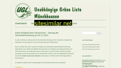 Ugl-muenchhausen similar sites