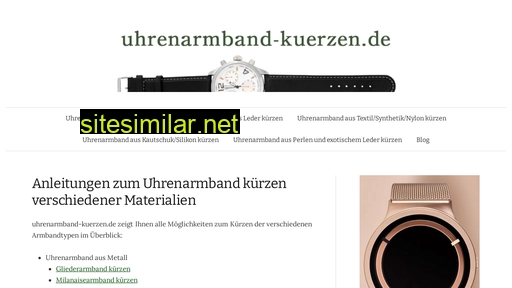 uhrenarmband-kuerzen.de alternative sites