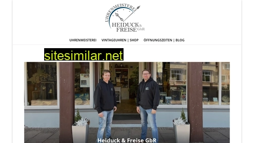 uhrenmeisterei-heiduck.de alternative sites
