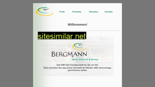 uhren-schmuck-bergmann.de alternative sites