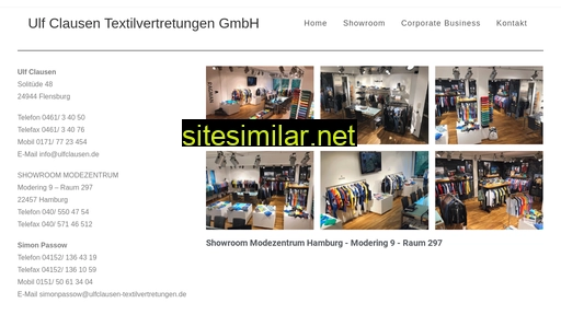 Ulfclausen-textilvertretungen similar sites