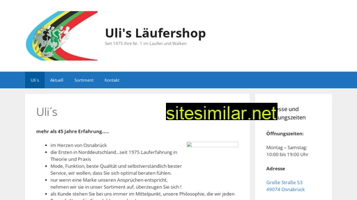 ulis-laeufershop.de alternative sites