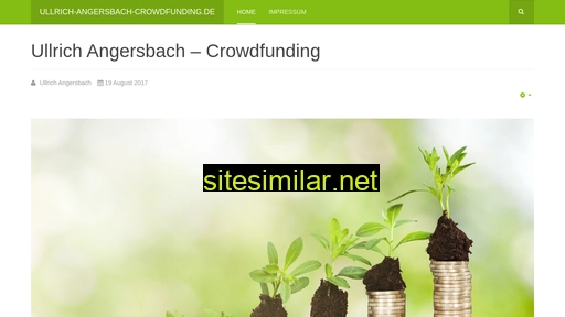 Ullrich-angersbach-crowdfunding similar sites