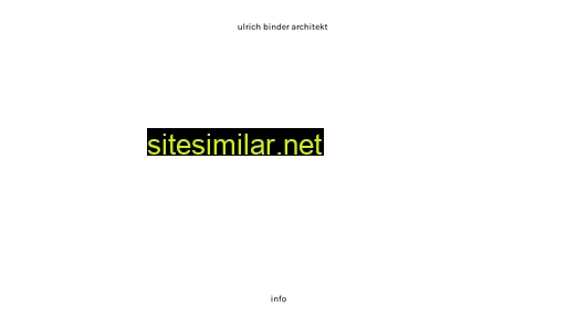 ulrichbinder.de alternative sites