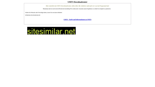 Umts-downloadcenter similar sites