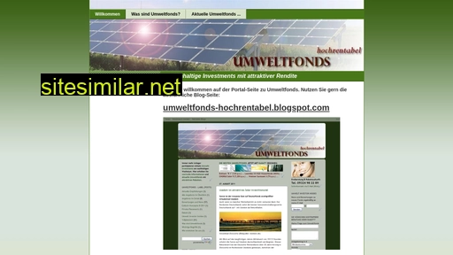 umweltfonds-hochrentabel.de alternative sites