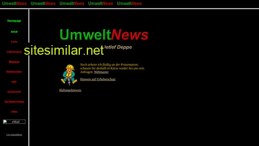 umweltnews.de alternative sites