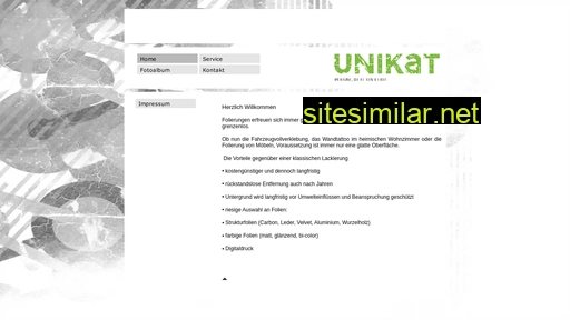Unikat-werbung similar sites